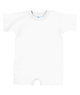 4426 Rabbit Skins Rabbit Skins Infant T-Romper White