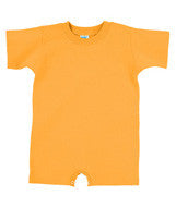 4426 Rabbit Skins Rabbit Skins Infant T-Romper Gold