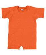 4426 Rabbit Skins Rabbit Skins Infant T-Romper Orange