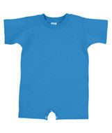 4426 Rabbit Skins Rabbit Skins Infant T-Romper Iris