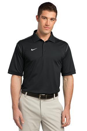 Nike Golf Dri-FIT Sport Swoosh Pique Polo. 443119 Black
