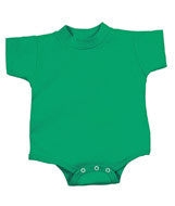 4438 Rabbit Skins Rabbit Skins Infant Short-Sleeve Creeper Kelly