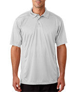 4440 Badger Adult BT5 Polo Silver