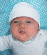 4451 Rabbit Skins Infant Cap White