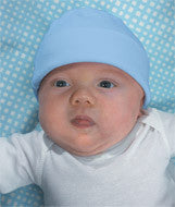4451 Rabbit Skins Infant Cap Light Blue