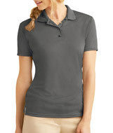 44800L Gildan Performance&trade; Ladies' Jersey Polo Marbled Charcoal