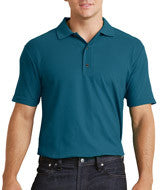 44800 Gildan Performance&trade; Adult Jersey Polo Marbled Galapogos Blue
