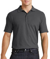 44800 Gildan Performance&trade; Adult Jersey Polo Marbled Charcoal