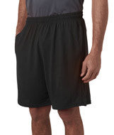 44S30 Gildan Performance&trade; Adult Shorts with Pocket Black