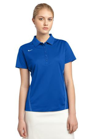 Nike Golf Ladies Dri-FIT Sport Swoosh Pique Polo. 452885 Blue sapphire