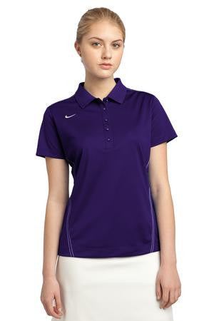 Nike Golf Ladies Dri-FIT Sport Swoosh Pique Polo. 452885 Court Purple