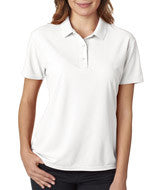 45800L Gildan Performance&trade; Ladies' Double Piqué Polo White
