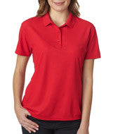 45800L Gildan Performance&trade; Ladies' Double Piqué Polo Red