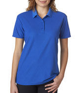 45800L Gildan Performance&trade; Ladies' Double Piqué Polo Royal