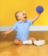 4601 Rabbit Skins Infant Golf Shirt Creeper Light Blue