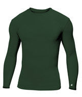 4604 Badger Adult Compression Long-Sleeve Tee Forest Green
