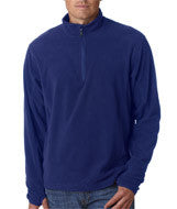 4609 Storm Creek Men’s Lightweight Micro-Fleece 1/4-Zip Pullover Sapphire Blue
