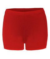 4612 Badger Ladies 2.5" Inseam Blended Compression Short Red