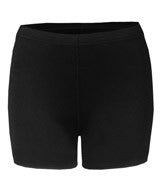 4614 Badger Ladies 4" Inseam Blended Compression Short Black