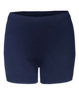 4614 Badger Ladies 4" Inseam Blended Compression Short Navy