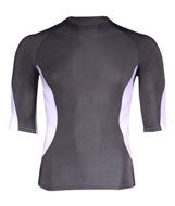 4626 Badger B-Fit Target Crew Graphite/ White