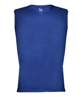 4631 Badger Adult Pro Compression Sleeveless Tee Royal
