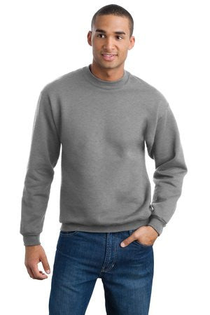 JERZEES SUPER SWEATS - Crewneck Sweatshirt.  4662M Oxford