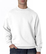 4662 Jerzees Adult Super Sweats&reg; Crew Neck Sweatshirt White