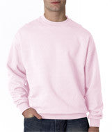 4662 Jerzees Adult Super Sweats&reg; Crew Neck Sweatshirt Classic Pink