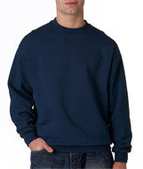 4662 Jerzees Adult Super Sweats&reg; Crew Neck Sweatshirt J Navy