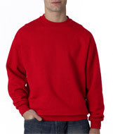 4662 Jerzees Adult Super Sweats&reg; Crew Neck Sweatshirt True Red