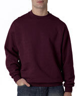 4662 Jerzees Adult Super Sweats&reg; Crew Neck Sweatshirt Maroon