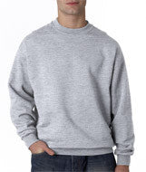 4662 Jerzees Adult Super Sweats&reg; Crew Neck Sweatshirt Ash (50/50)