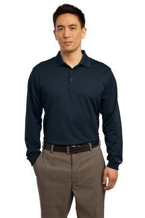 Nike Golf Tall Long Sleeve Dri-FIT Stretch Tech Polo. 604940 Midnight navy