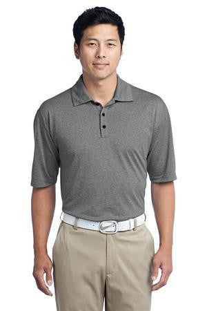 Nike Golf Dri-FIT Heather Polo. 474231 Black heather