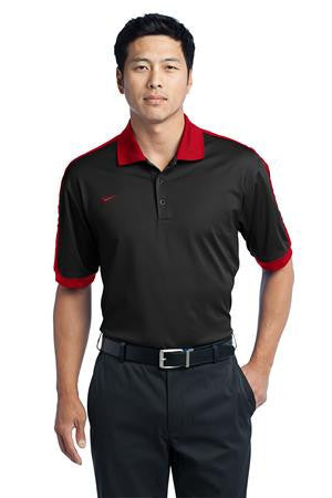 Nike Golf Dri-FIT N98 Polo. 474237 Black/Varsity Red