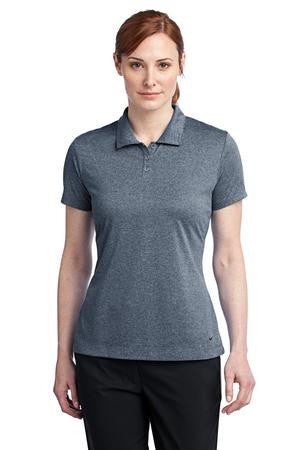 Nike Golf Ladies Dri-FIT Heather Polo. 474455 Monsoon Heather