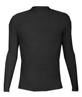 4756 Badger B-Hot Long Sleeve Mock Neck Blended Compression Tee Black