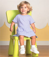 4783 Rabbit Skins Infant Romper Dress Lilac
