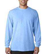 4804 Badger Adult B-Tech Long-Sleeve Tee Columbia Blue