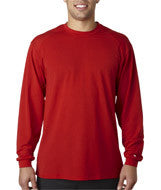 4804 Badger Adult B-Tech Long-Sleeve Tee Red