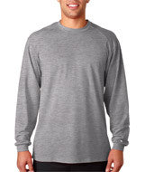 4804 Badger Adult B-Tech Long-Sleeve Tee Oxford (60/40)