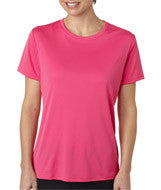 4830 Hanes Ladies' Cool DRI&reg; Performance T-Shirt Wow Pink