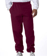 4850MP Jerzees Adult Super Sweats&reg; Sweatpants with Pockets Maroon