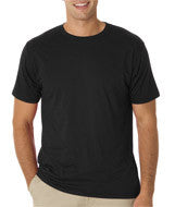 490 Anvil Eco-Friendly Adult AnvilOrganic&reg; Lightweight Tee Black
