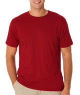 490 Anvil Eco-Friendly Adult AnvilOrganic&reg; Lightweight Tee Independence Red