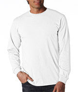 4930 Fruit of the Loom Adult Heavy Cotton HD&reg; Long-Sleeve T-Shirt White