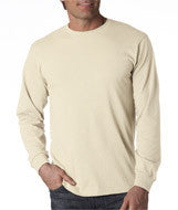 4930 Fruit of the Loom Adult Heavy Cotton HD&reg; Long-Sleeve T-Shirt Natural
