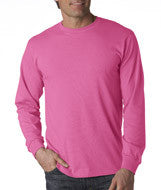 4930 Fruit of the Loom Adult Heavy Cotton HD&reg; Long-Sleeve T-Shirt Azalea