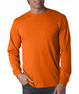 4930 Fruit of the Loom Adult Heavy Cotton HD&reg; Long-Sleeve T-Shirt Burnt Orange